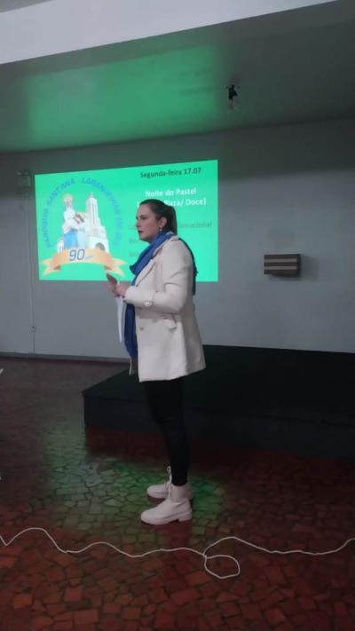 LanÃ§amento oficial da programaÃ§Ã£o da festa em louvor a Padroeira SANTÂ´ANA Aconteceu na noite de sexta-feira